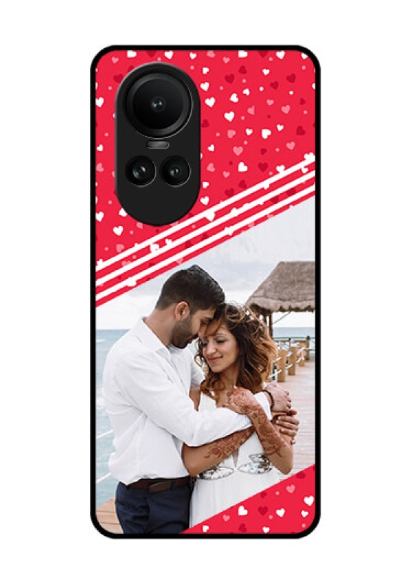 Oppo Reno 10 5G Custom Glass Mobile Case - Valentines Gift Design