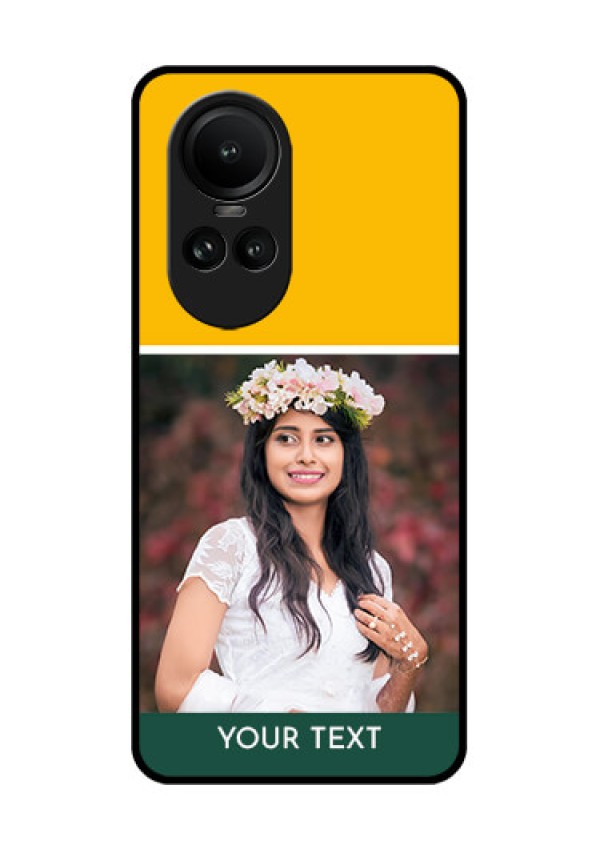Oppo Reno 10 5G Photo Printing on Glass Case - Love You Design