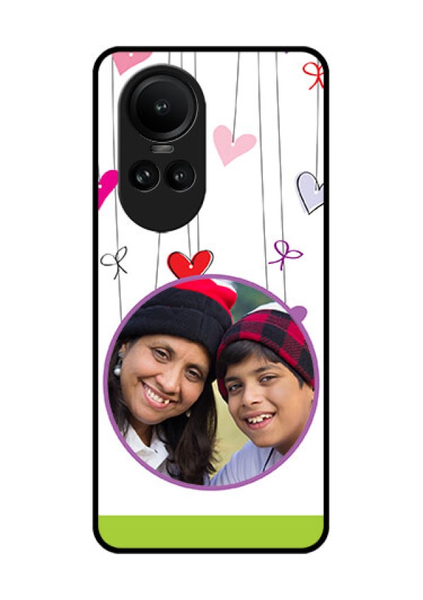 Oppo Reno 10 5G Photo Printing on Glass Case - Cute Kids Phone Case Design