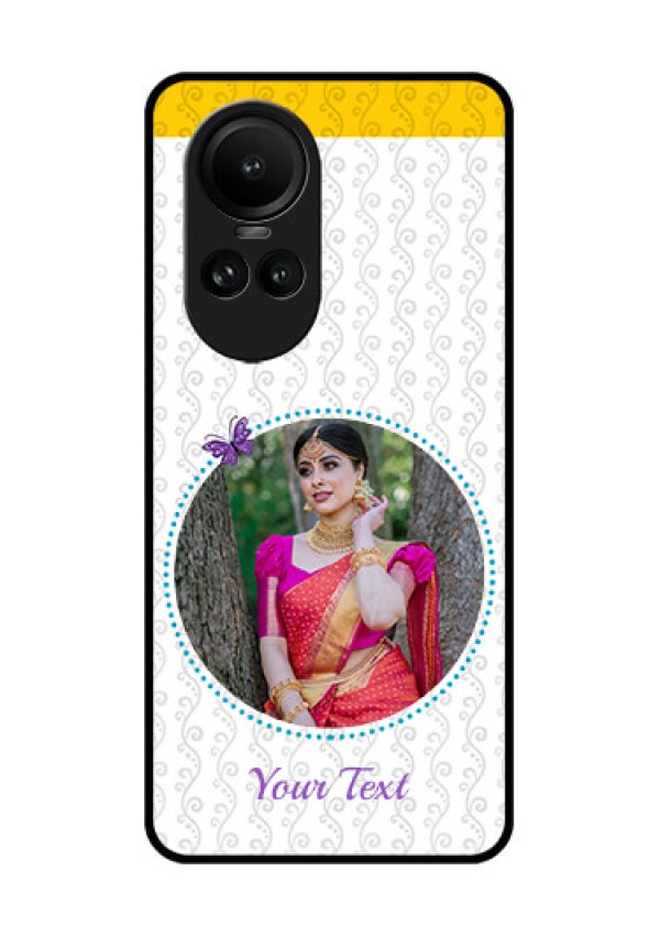 Oppo Reno 10 5G Custom Glass Mobile Case - Girls Premium Case Design