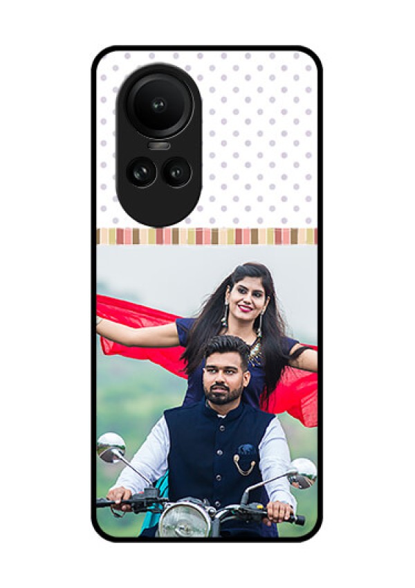 Oppo Reno 10 5G Photo Printing on Glass Case - Cute Family Design