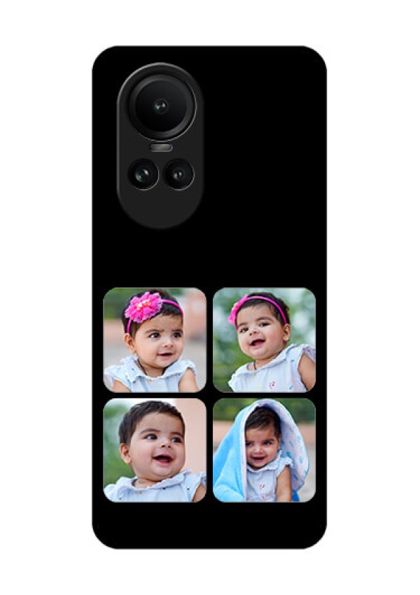 Oppo Reno 10 5G Photo Printing on Glass Case - Multiple Pictures Design