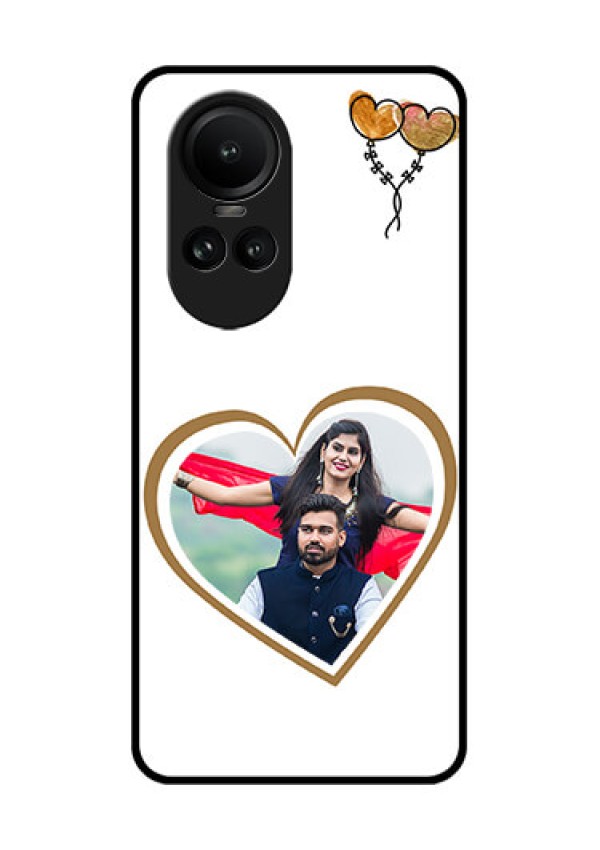 Oppo Reno 10 5G Custom Glass Mobile Case - You & Me Design