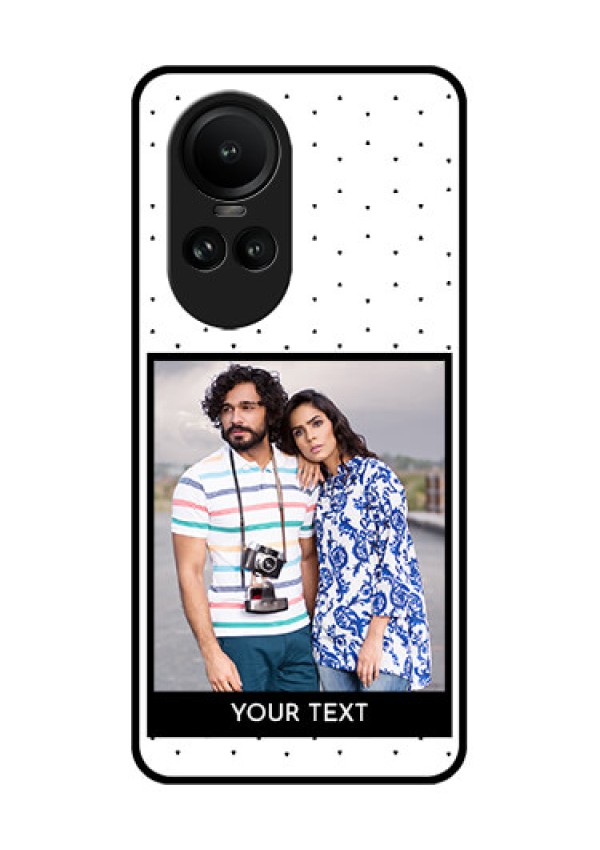 Oppo Reno 10 5G Photo Printing on Glass Case - Premium Design