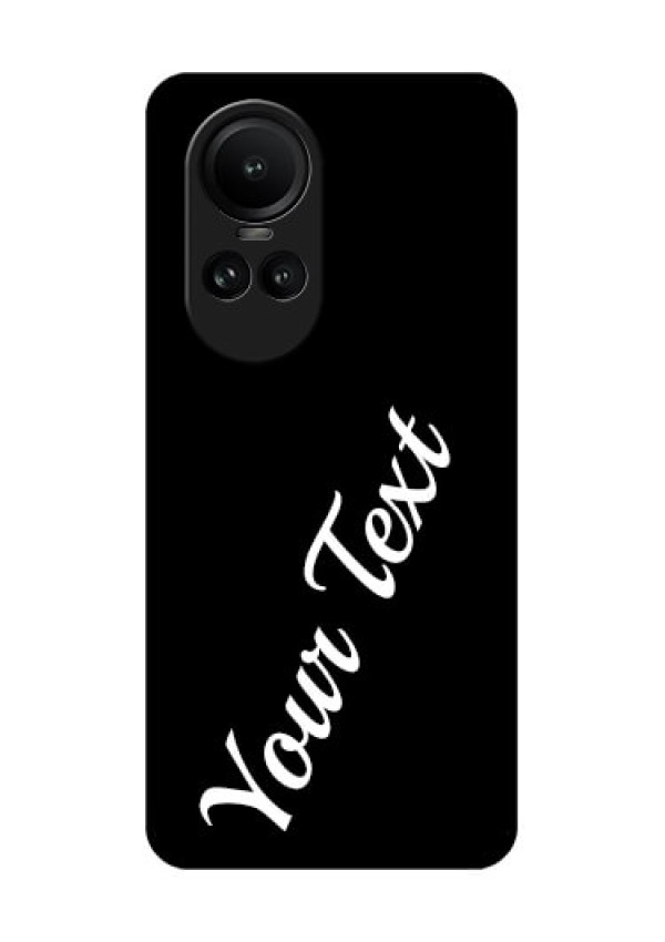 Oppo Reno 10 Pro 5G Custom Glass Mobile Cover with Your Name