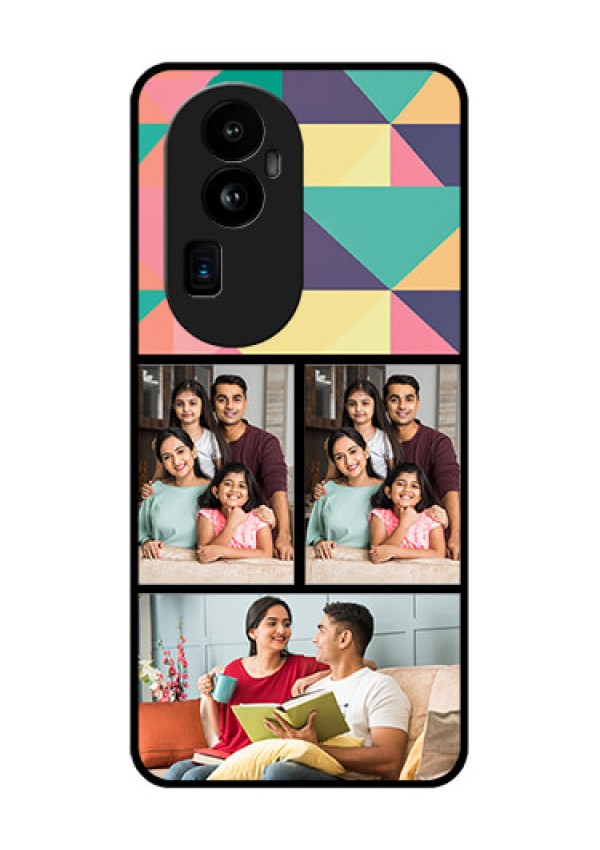 Oppo Reno 10 Pro Plus 5G Custom Glass Phone Case - Bulk Pic Upload Design