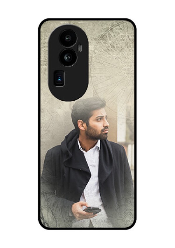 Oppo Reno 10 Pro Plus 5G Custom Glass Phone Case - with vintage design