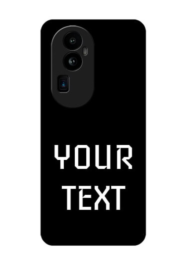 Oppo Reno 10 Pro Plus 5G Your Name on Glass Phone Case