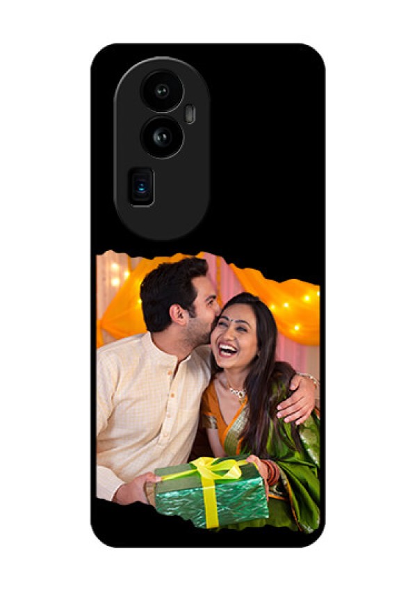 Oppo Reno 10 Pro Plus 5G Custom Glass Phone Case - Tear-off Design