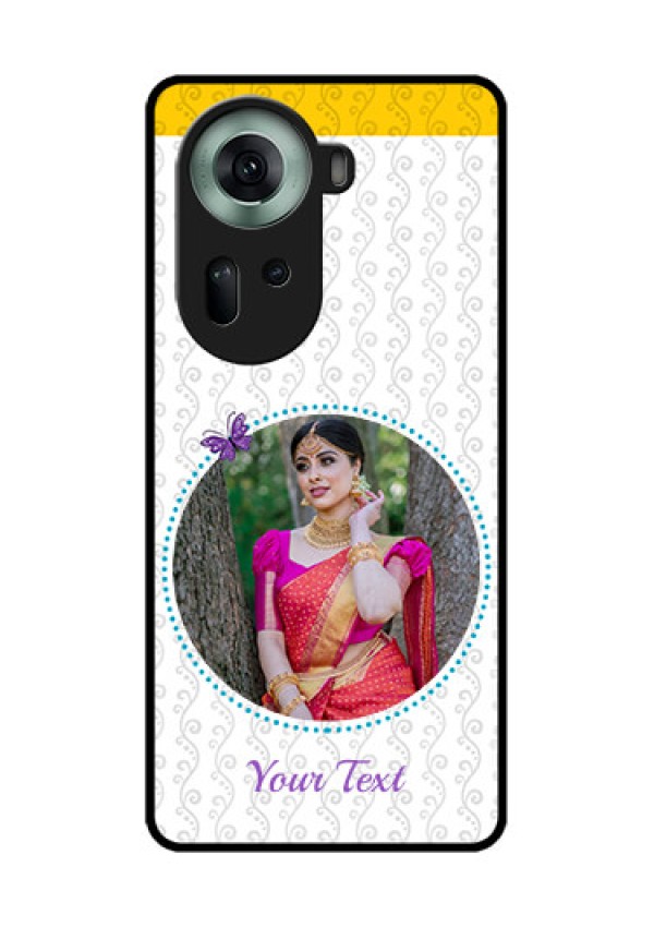 Oppo Reno 11 5G Custom Glass Phone Case - Girls Premium Case Design