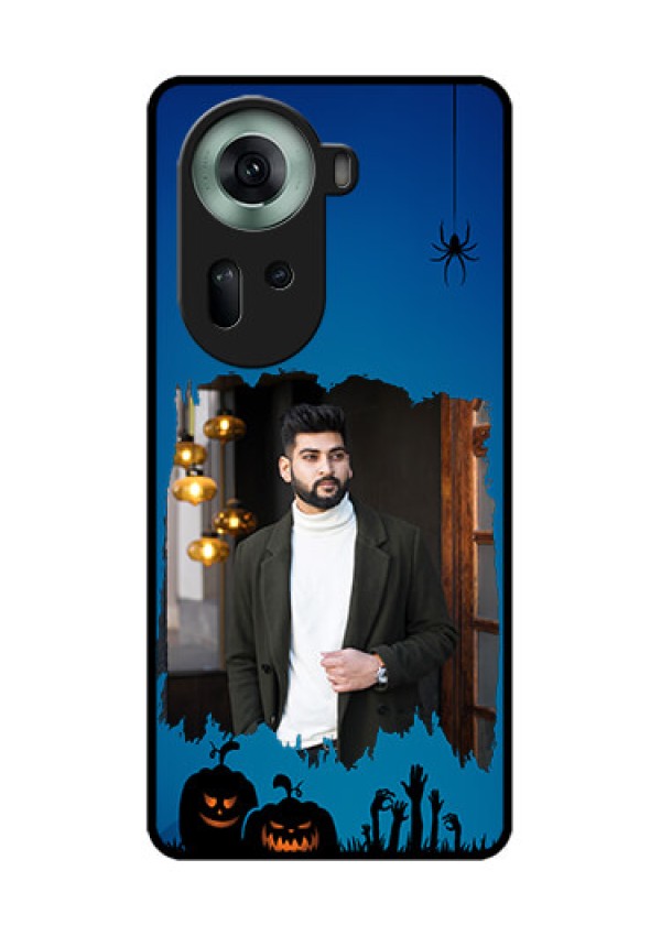 Oppo Reno 11 5G Custom Glass Phone Case - With Pro Halloween Design
