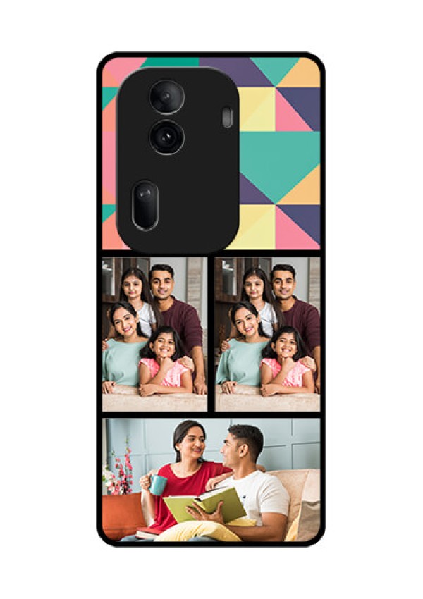 Oppo Reno 11 Pro 5G Custom Glass Phone Case - Bulk Pic Upload Design