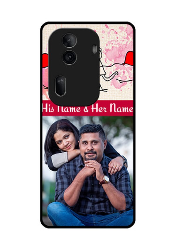Oppo Reno 11 Pro 5G Custom Glass Phone Case - You And Me Case Design