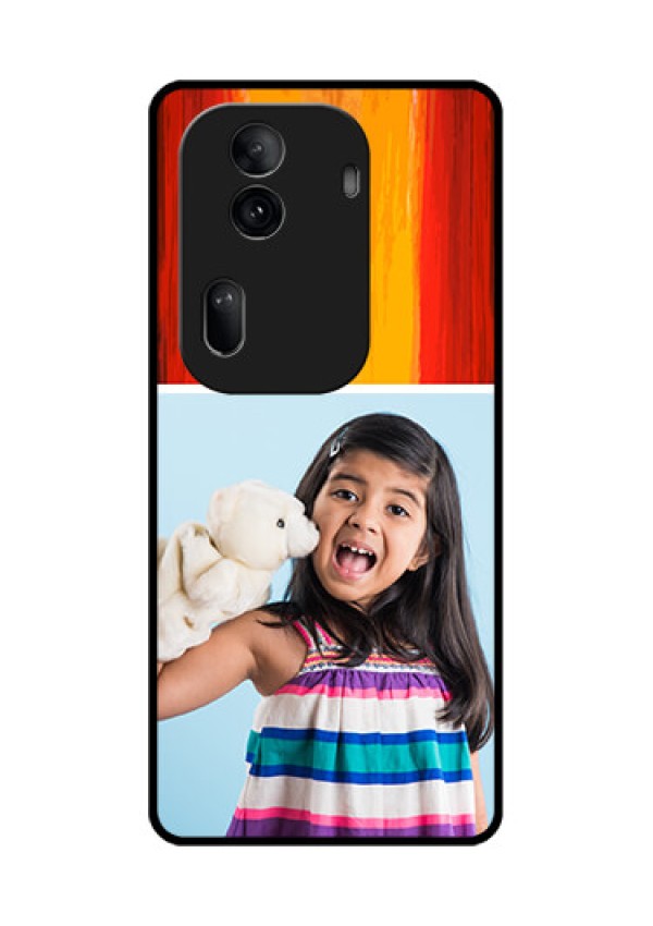 Oppo Reno 11 Pro 5G Custom Glass Phone Case - Multi Color Design
