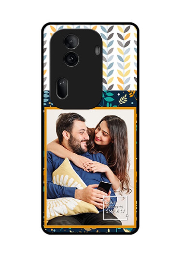 Oppo Reno 11 Pro 5G Custom Glass Phone Case - Pattern Design