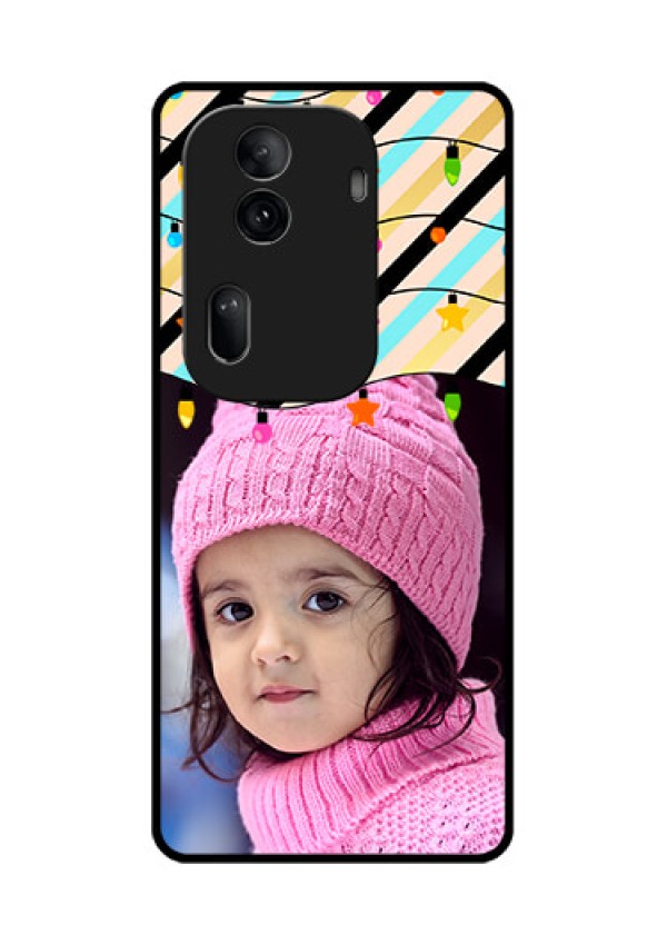 Oppo Reno 11 Pro 5G Custom Glass Phone Case - Lights Hanging Design
