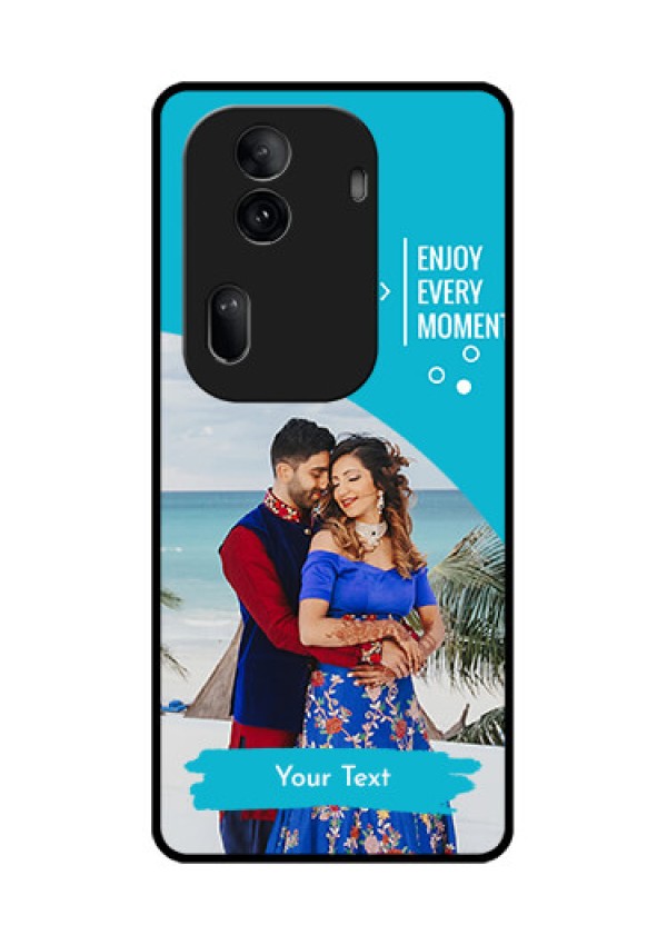 Oppo Reno 11 Pro 5G Custom Glass Phone Case - Happy Moment Design