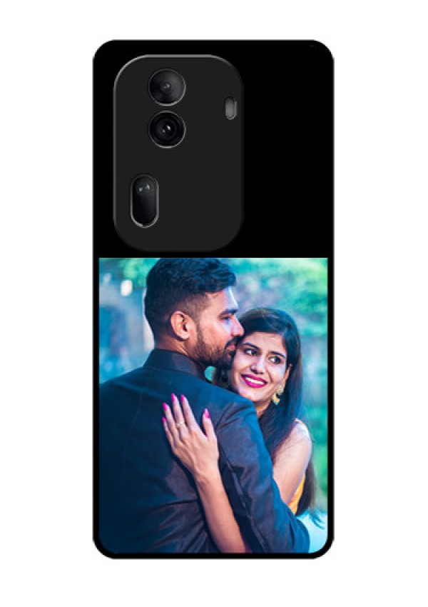 Oppo Reno 11 Pro 5G Custom Glass Phone Case - Upload Full Picture With Custom Color Design