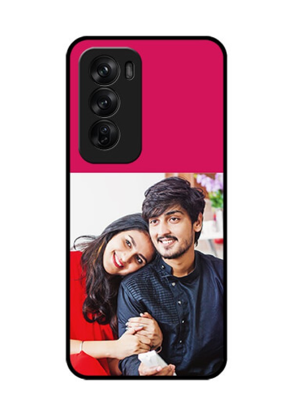 Oppo Reno 12 Pro 5G Custom Glass Phone CaseAnniversary Cover Design