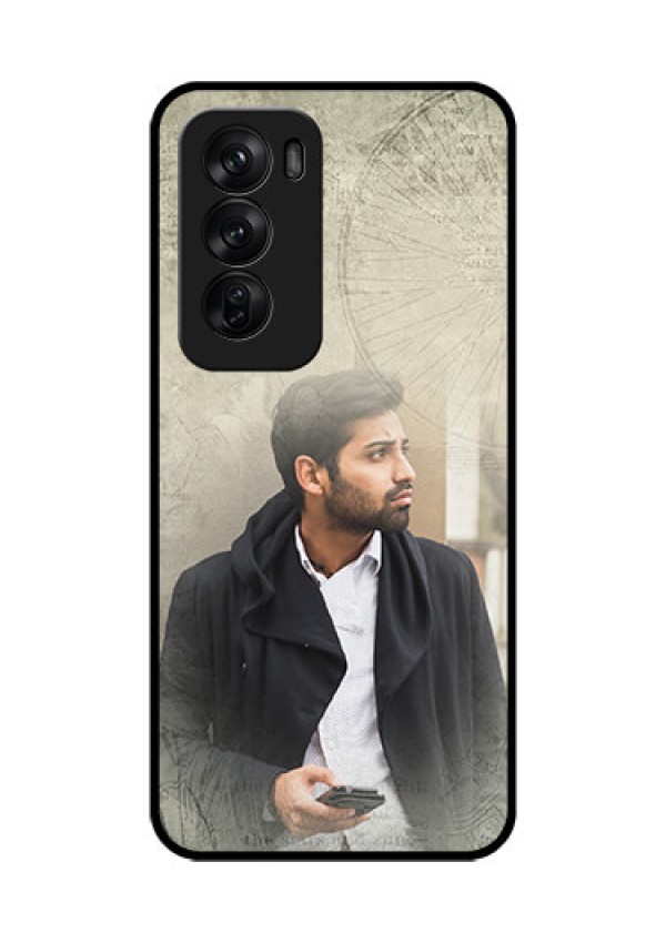 Oppo Reno 12 Pro 5G Custom Glass Phone CaseWith Vintage Design