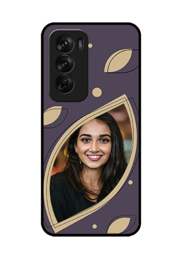 Oppo Reno 12 Pro 5G Custom Glass Phone CaseFalling Leaf Design