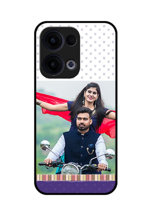 Reno 13 5G Custom Glass Phone Case - Cute Family Design