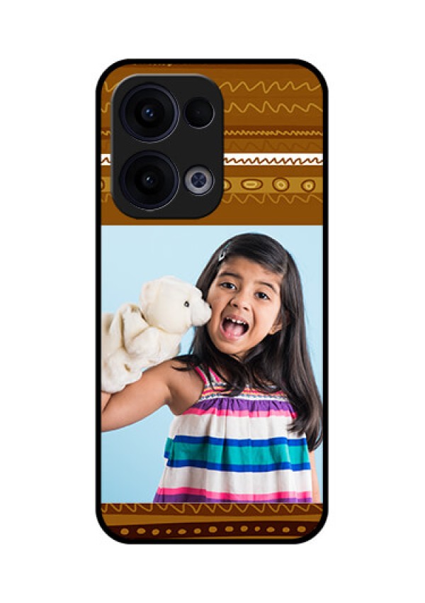 Reno 13 5G Custom Glass Phone Case - Friends Picture Upload Design