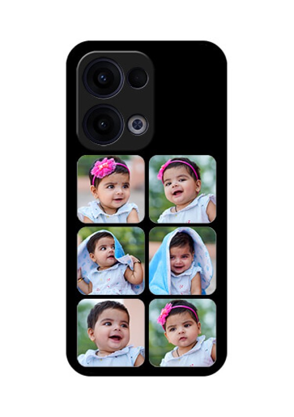 Reno 13 5G Custom Glass Phone Case - Multiple Pictures Design