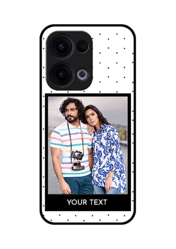 Reno 13 5G Custom Glass Phone Case - Premium Design