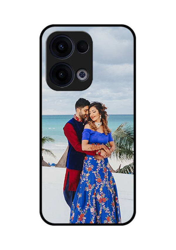 Reno 13 5G Custom Glass Phone Case - Upload Full Picture Design