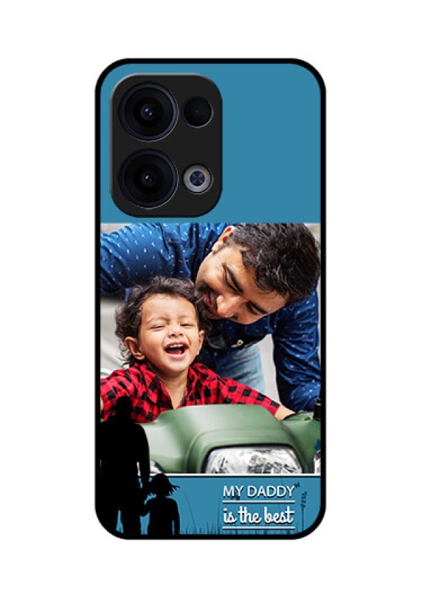Reno 13 5G Custom Glass Phone Case - Best Dad Design