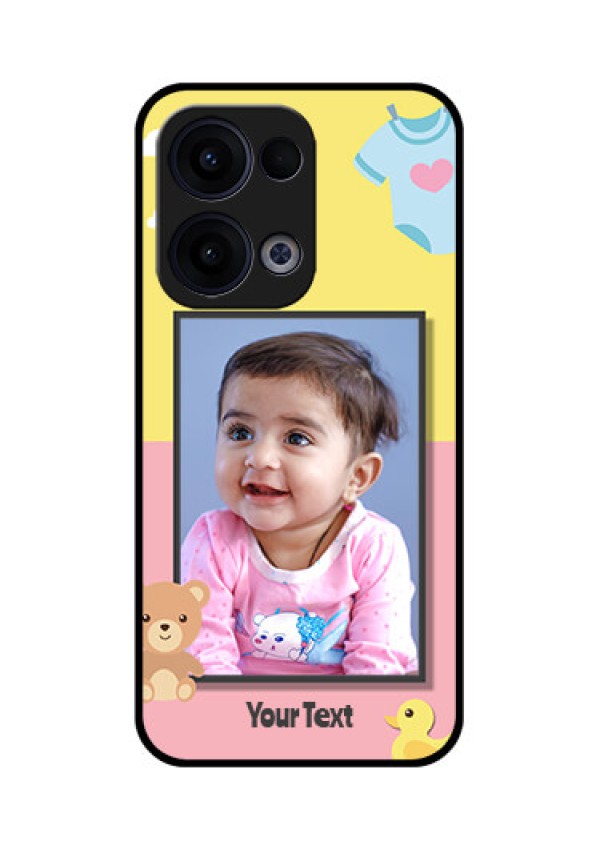 Reno 13 5G Custom Glass Phone Case - Kids 2 Color Design