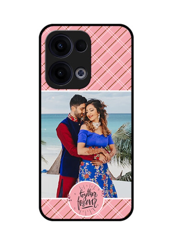 Reno 13 5G Custom Glass Phone Case - Together Forever Design