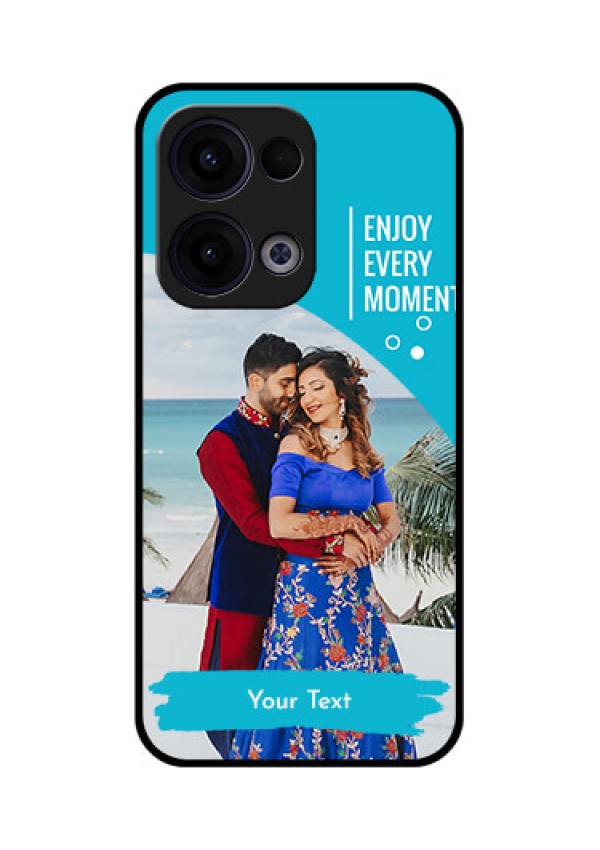 Reno 13 5G Custom Glass Phone Case - Happy Moment Design