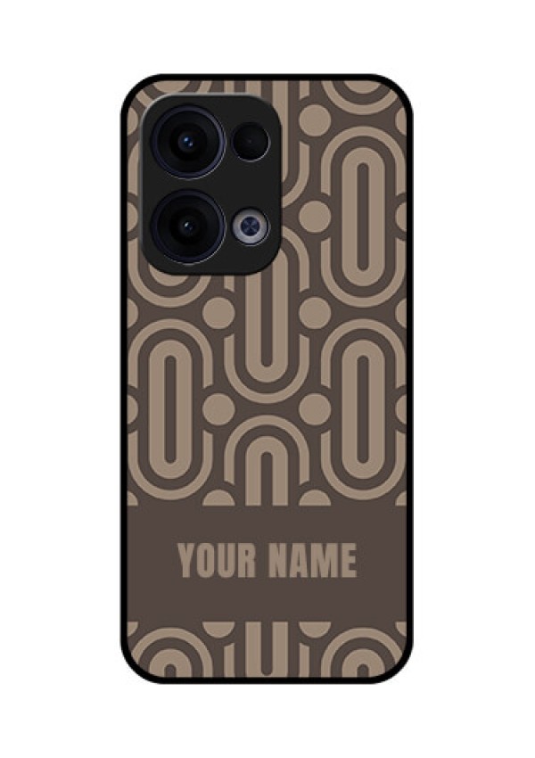 Reno 13 5G Custom Glass Phone Case - Captivating Zero Pattern Design