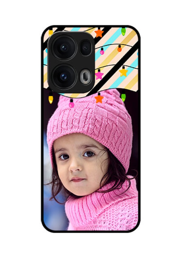 Reno 13 Pro 5G Custom Glass Phone CaseLights Hanging Design
