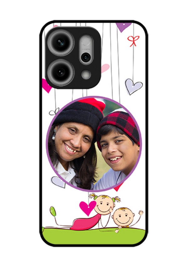 Oppo Reno 14 Pro 5G Custom Glass Phone Case - Cute Kids Phone Case Design