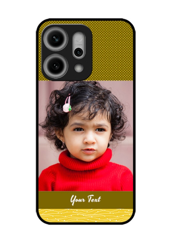 Oppo Reno 14 Pro 5G Custom Glass Phone Case - Simple Green Color Design
