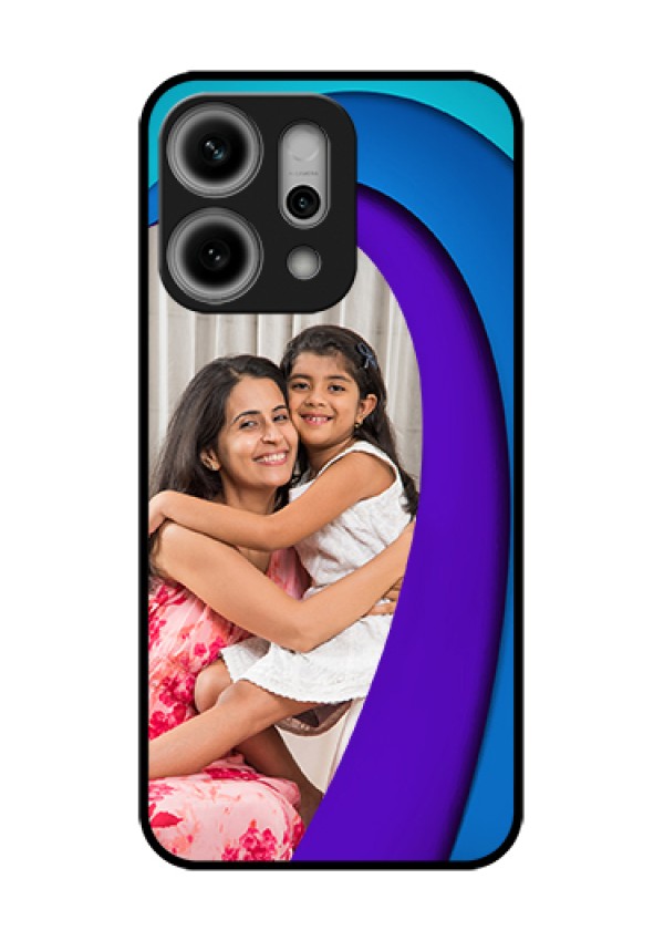 Oppo Reno 14 Pro 5G Custom Glass Phone Case - Simple Pattern Design