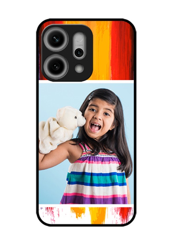 Oppo Reno 14 Pro 5G Custom Glass Phone Case - Multi Color Design