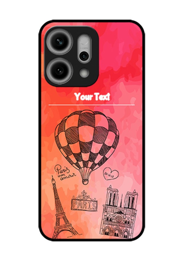 Oppo Reno 14 Pro 5G Custom Glass Phone Case - Paris Theme Design