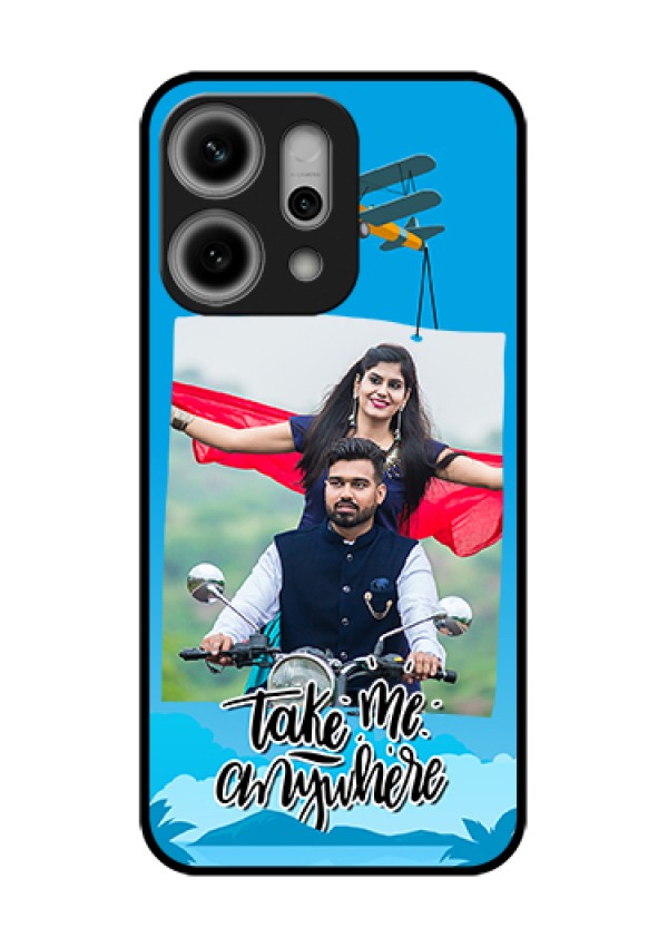 Oppo Reno 14 Pro 5G Custom Glass Phone Case - Traveller Design
