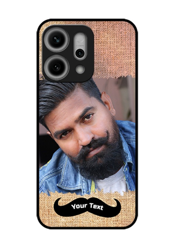 Oppo Reno 14 Pro 5G Custom Glass Phone Case - With Texture Design