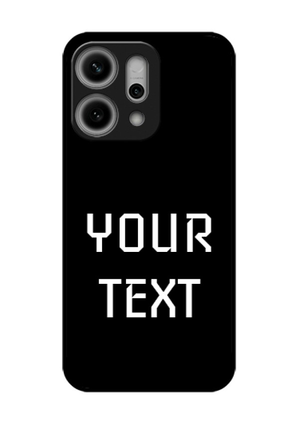 Oppo Reno 14 Pro 5G Custom Glass Phone Case - Your Name Design