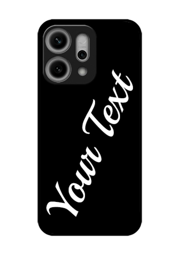 Oppo Reno 14 Pro 5G Custom Glass Phone Case - With Your Name Design