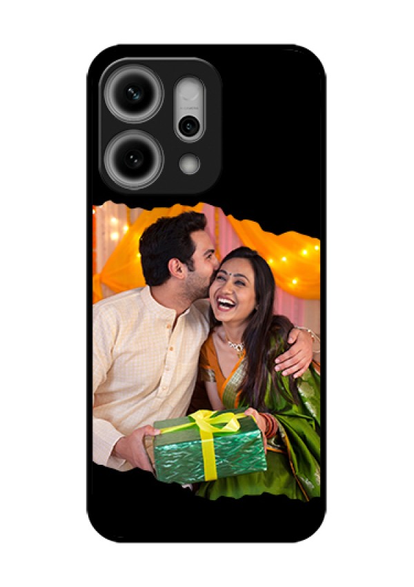 Oppo Reno 14 Pro 5G Custom Glass Phone Case - Tear - Off Design