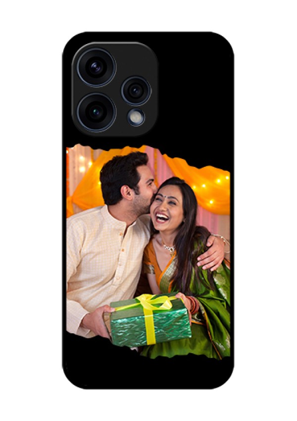 Oppo Reno 15 5G Custom Glass Phone Case - Tear - Off Design