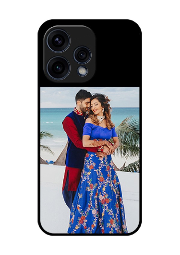 Oppo Reno 15 5G Custom Glass Phone Case - Upload Full Picture With Custom Color Design