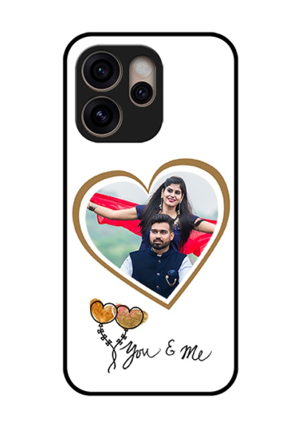 Oppo Reno 15 Pro 5G Custom Glass Phone Case - You & Me Design