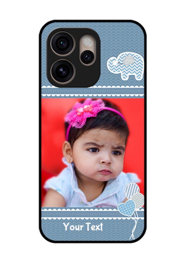 Oppo Reno 15 Pro 5G Custom Glass Phone Case - With Kids Pattern Design